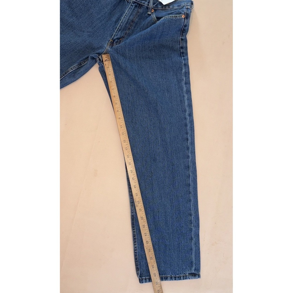 New Levis 550 Jeans Mens 32x30 Blue Relaxed Tapered Zip Fly Medium Wash Denim - Picture 4 of 9